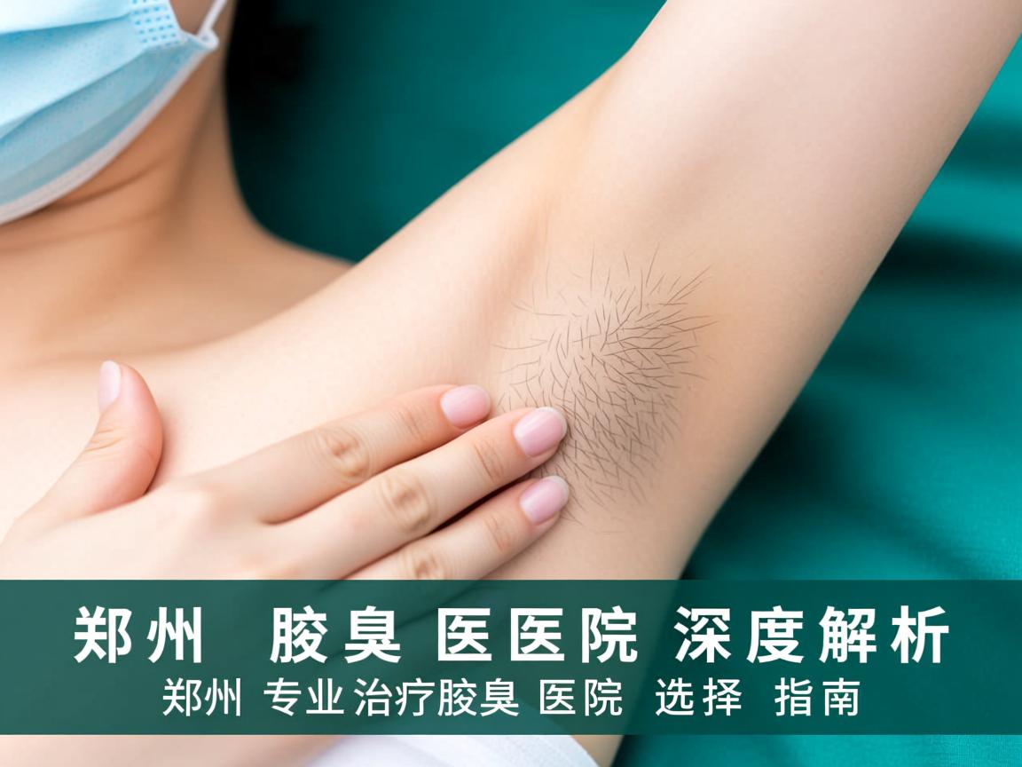郑州腋臭医院深度解析，郑州专业治疗腋臭的医院选择指南