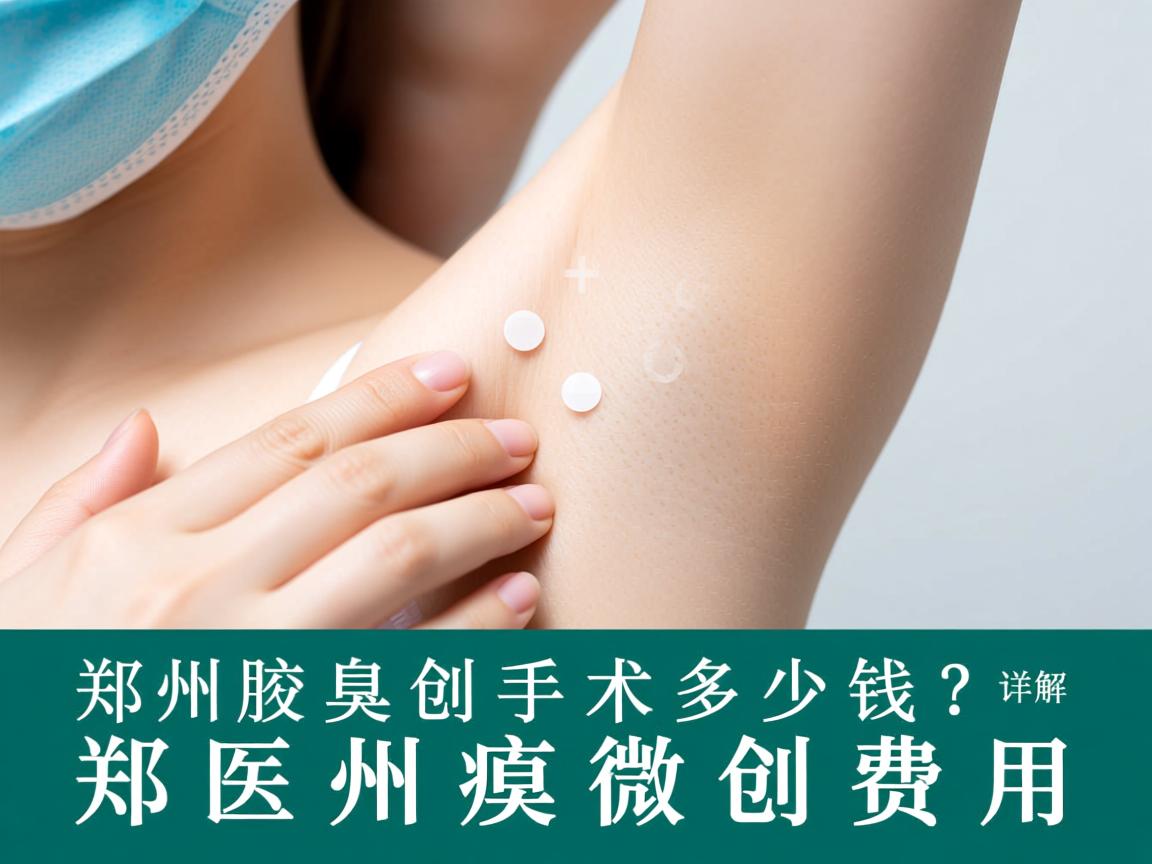 郑州腋臭微创手术多少钱？详解郑州腋臭微创费用