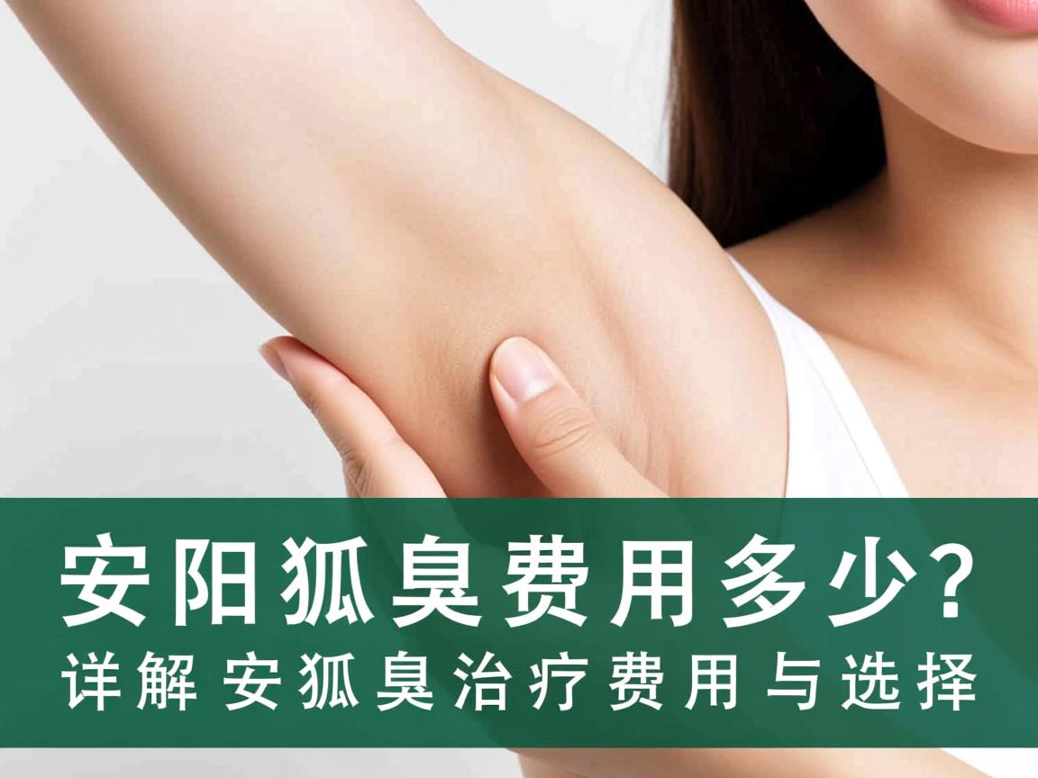 安阳狐臭费用多少？详解安阳狐臭治疗费用与选择