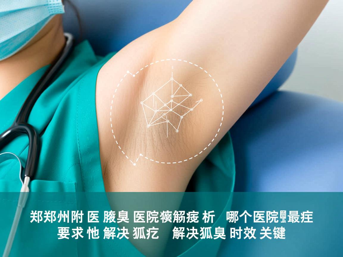 郑州附医腋臭医院解析，郑州哪个医院最快解决狐臭，解决狐臭的时效关键