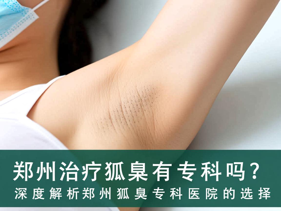 郑州治疗狐臭有专科吗？深度解析郑州狐臭专科医院的选择