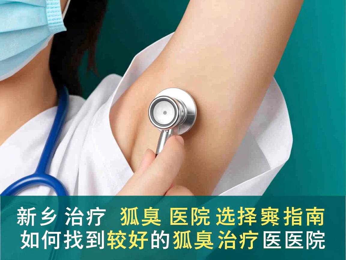 新乡治疗狐臭医院选择指南，如何找到较好的狐臭治疗医院