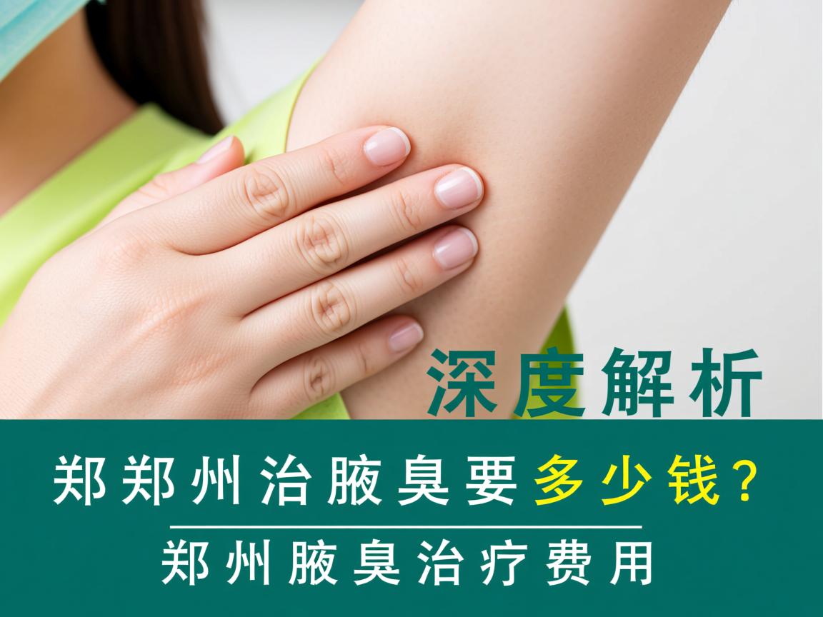 郑州治疗腋臭要多少钱?深度解析郑州腋臭治疗费用 郑州治疗腋臭要多少钱?深度解析郑州腋臭治疗费用