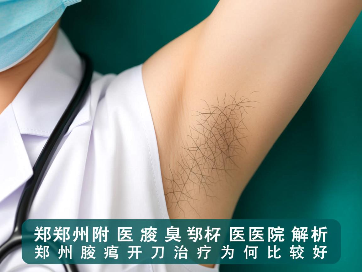 郑州附医腋臭医院解析，郑州腋臭开刀治疗为何比较好