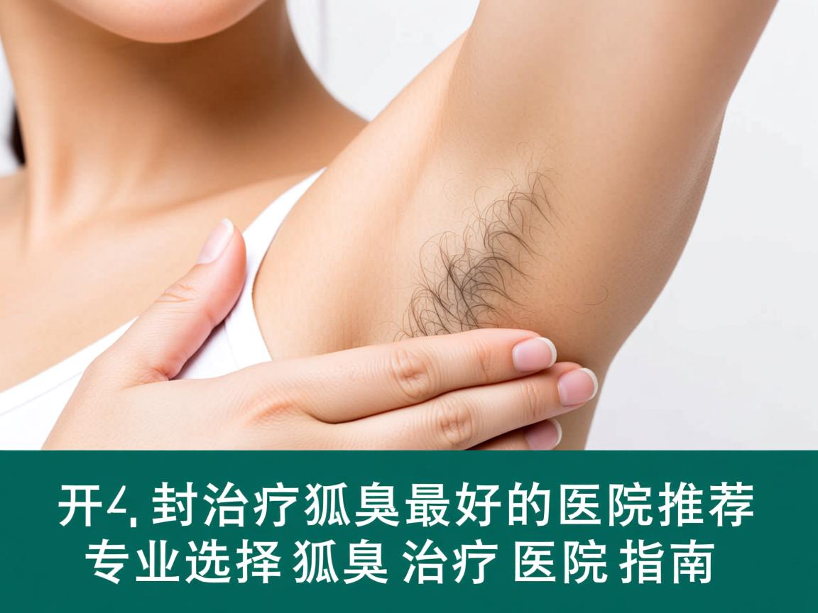 开封治疗狐臭最好的医院推荐，专业选择狐臭治疗医院指南