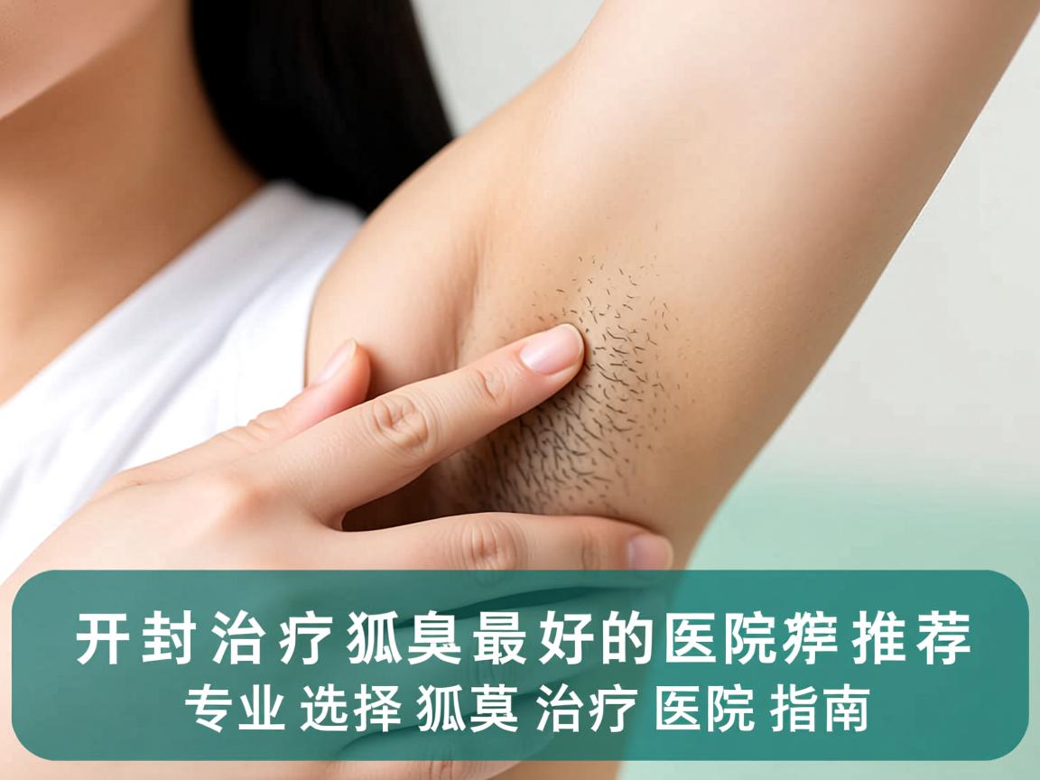 开封治疗狐臭最好的医院推荐，专业选择狐臭治疗医院指南