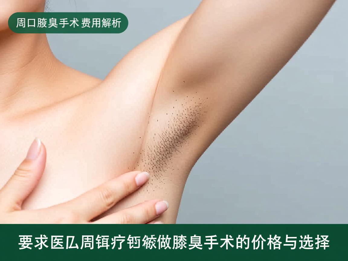 周口腋臭手术费用解析，周口做腋臭手术的价格与选择