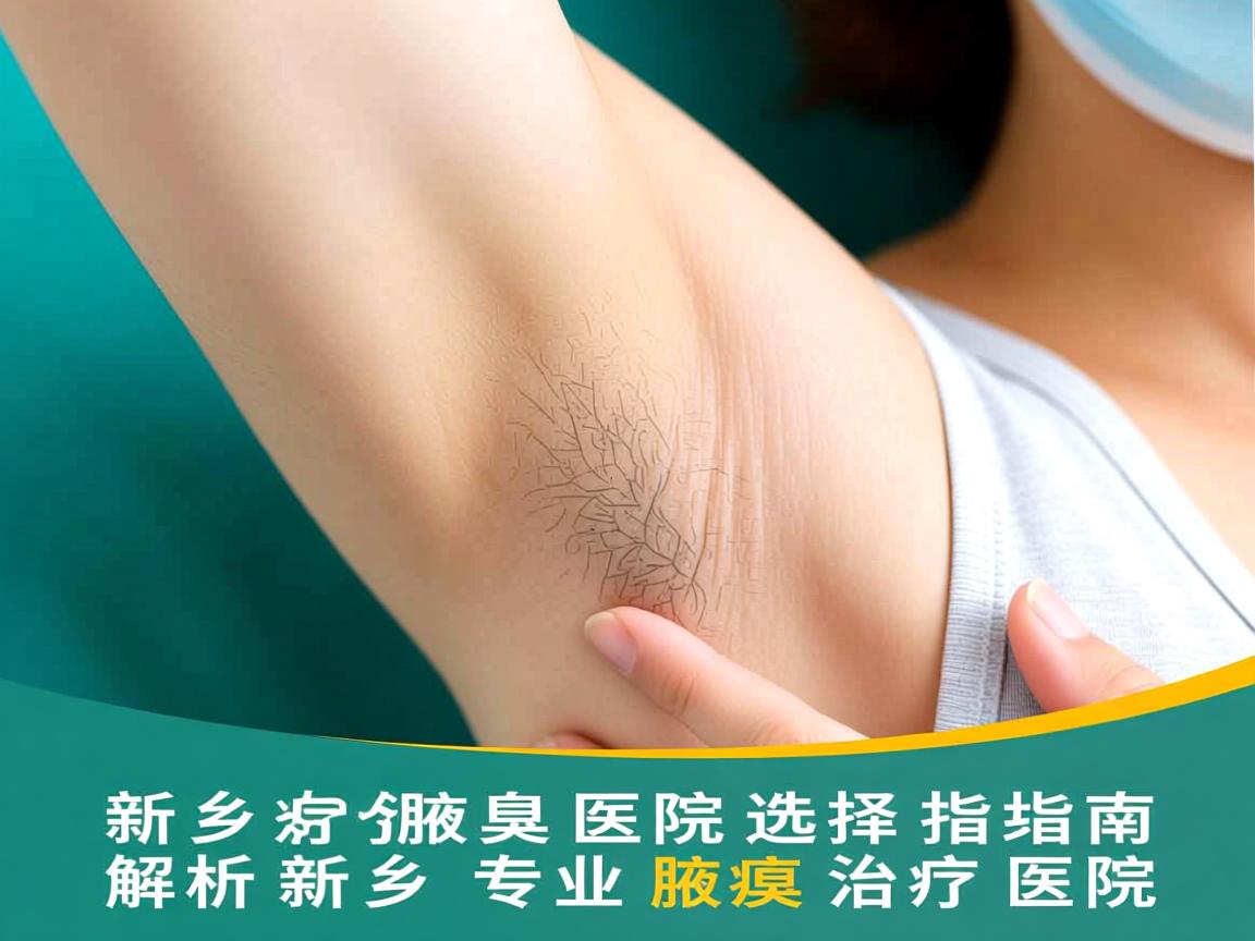 新乡治疗腋臭医院选择指南，解析新乡专业腋臭治疗医院