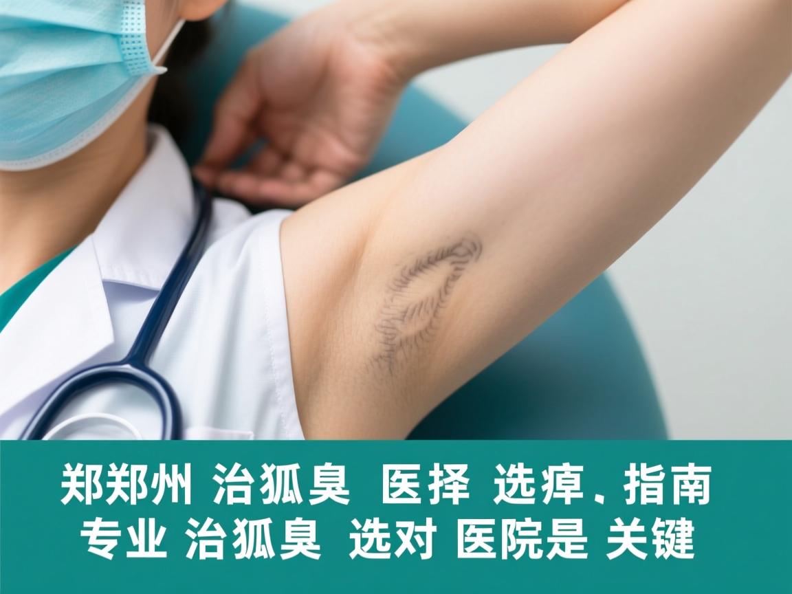 郑州治狐臭医院选择指南，专业治狐臭，选对医院是关键