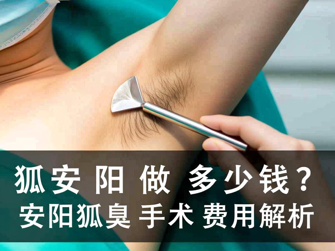 狐臭手术在安阳做多少钱?安阳狐臭手术费用解析 狐臭手术在安阳做多少钱?安阳狐臭手术费用解析