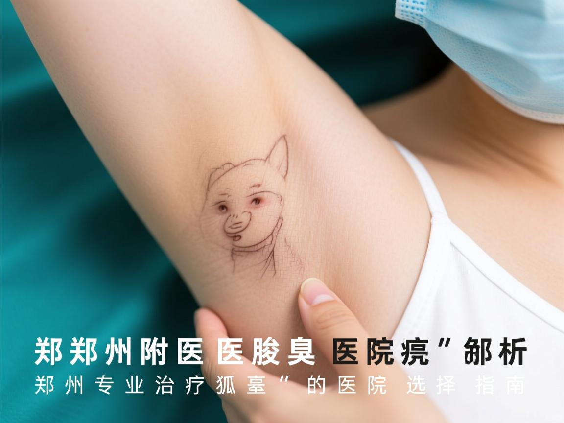 郑州附医腋臭医院解析，郑州专业治疗狐臭的医院选择指南