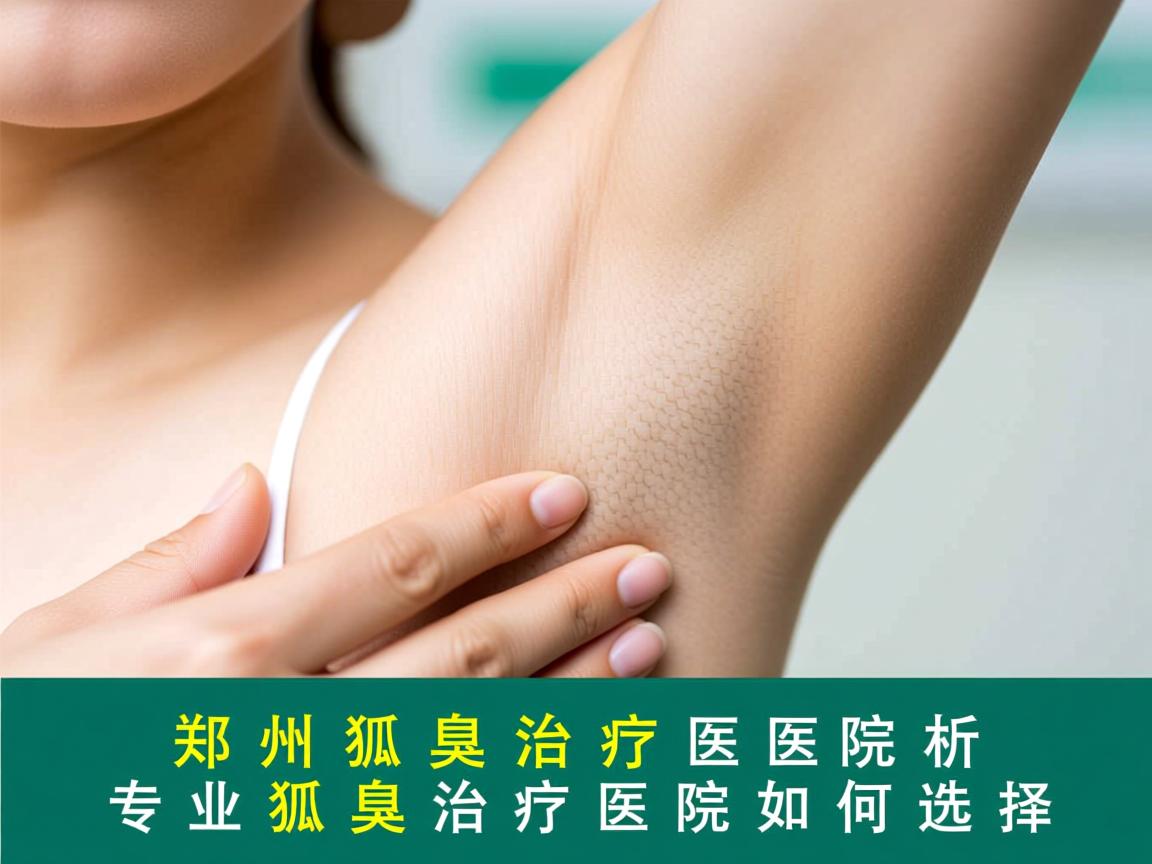 郑州狐臭治疗医院解析，专业狐臭治疗医院如何选择