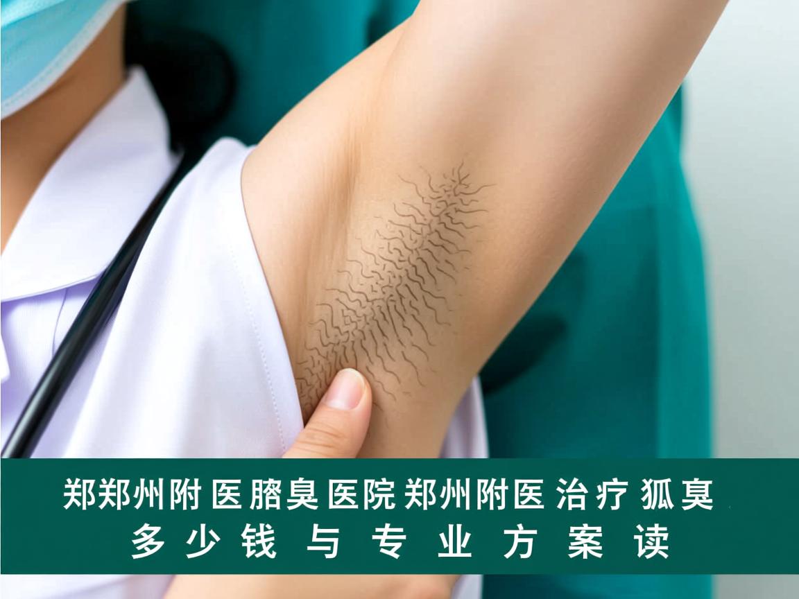 郑州附医腋臭医院解析，郑州附医治疗狐臭多少钱与专业方案解读