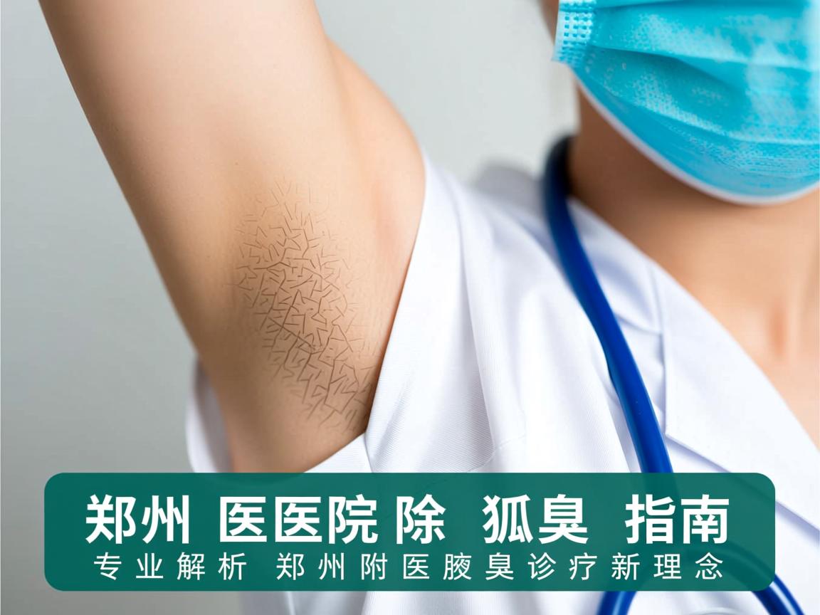 郑州医院除狐臭指南,专业解析郑州附医腋臭诊疗新理念 郑州医院除狐臭指南,专业解析郑州附医腋臭诊疗新理念