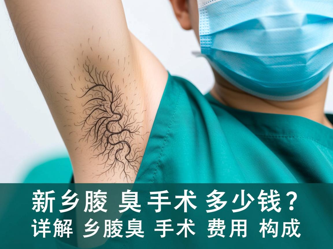 新乡腋臭手术多少钱？详解新乡腋臭手术费用构成