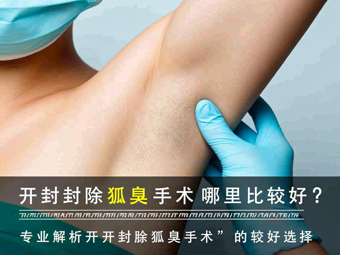 开封除狐臭手术哪里比较好？专业解析开封除狐臭手术的较好选择