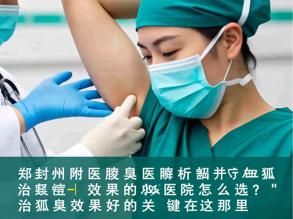 郑州附医腋臭医院解析,开封治狐臭效果好的医院怎么选?治狐臭效果好的关键在这里 郑州附医腋臭医院解析,开封治狐臭效果好的医院怎么选?治狐臭效果好的关键在这里