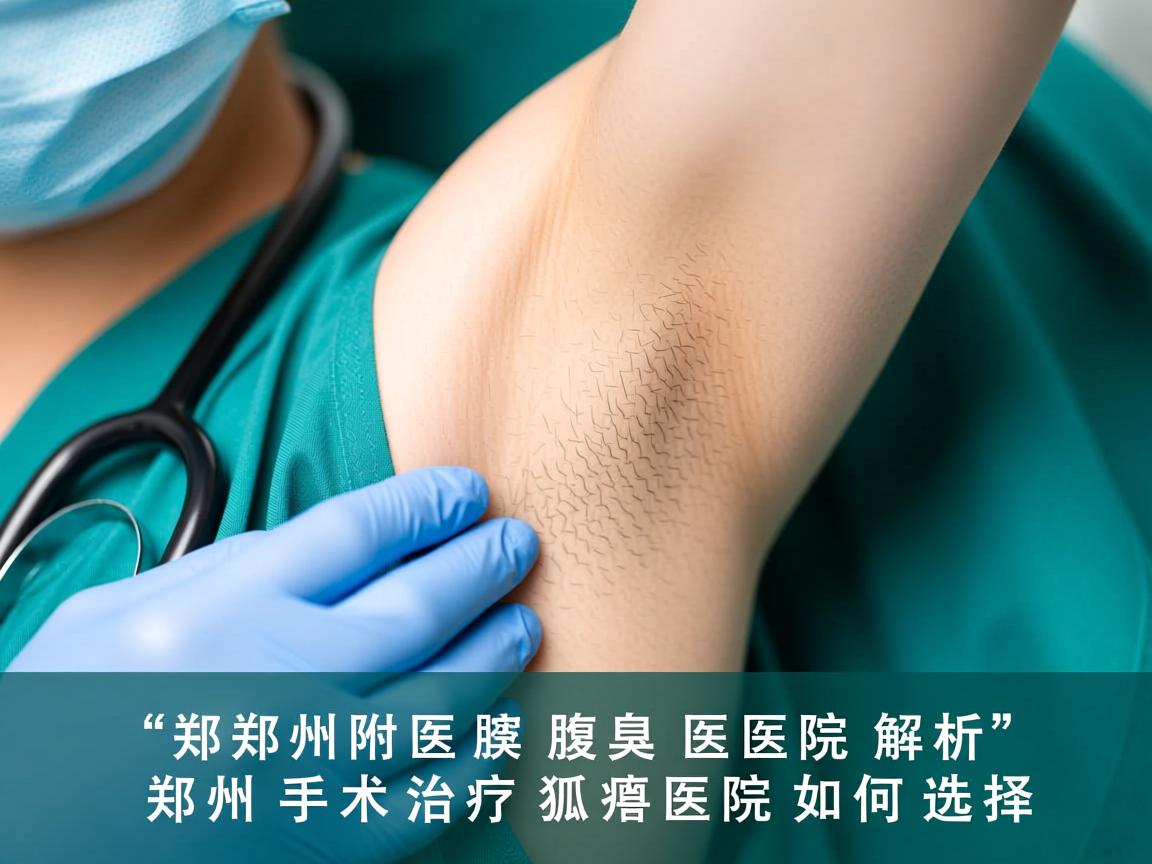 郑州附医腋臭医院解析，郑州手术治疗狐臭医院如何选择