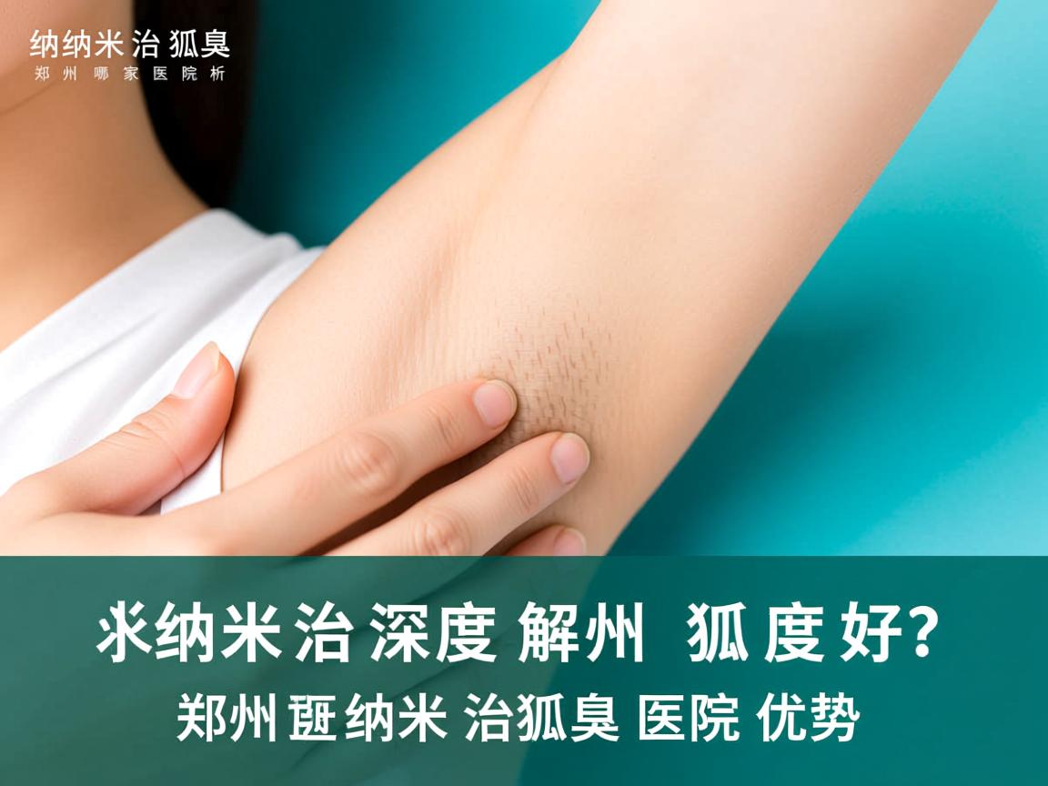 纳米治狐臭郑州哪家医院好？深度解析郑州纳米治狐臭医院优势