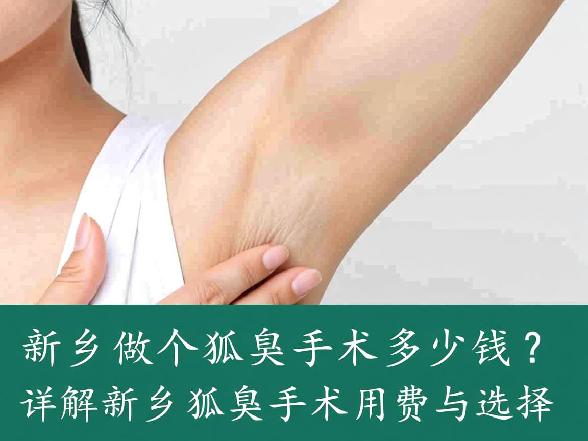 新乡做个狐臭手术多少钱？详解新乡狐臭手术费用与选择