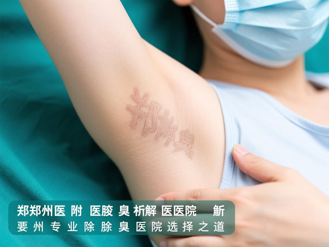 郑州附医腋臭医院解析，郑州专业除腋臭医院的选择之道