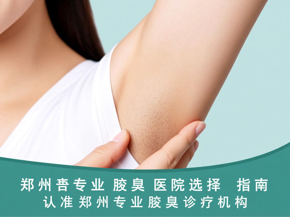 郑州专业腋臭医院选择指南，认准郑州专业腋臭诊疗机构