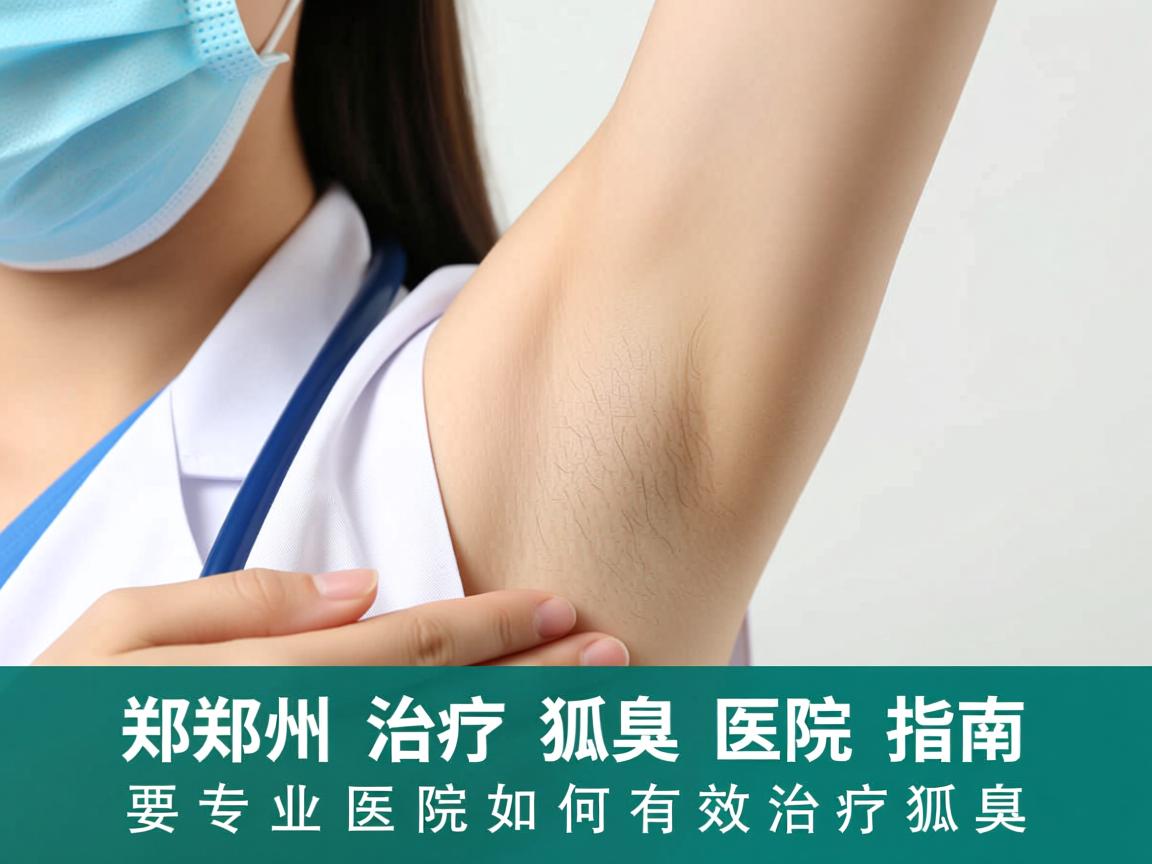 郑州治疗狐臭医院指南，专业医院如何有效治疗狐臭
