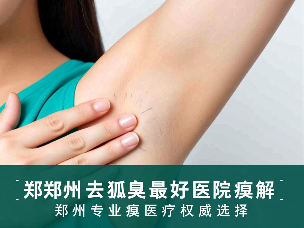 郑州去狐臭最好医院解析，郑州专业腋臭医疗的权威选择
