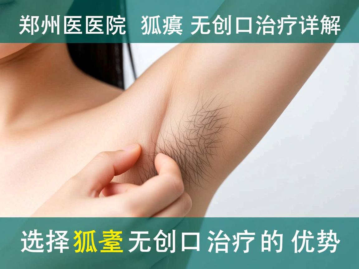 郑州医院狐臭无创口治疗详解，选择狐臭无创口治疗的优势