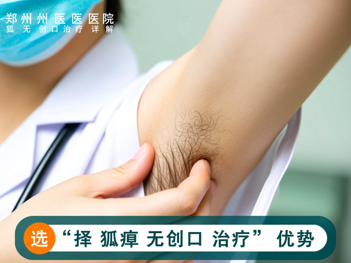 郑州医院狐臭无创口治疗详解，选择狐臭无创口治疗的优势