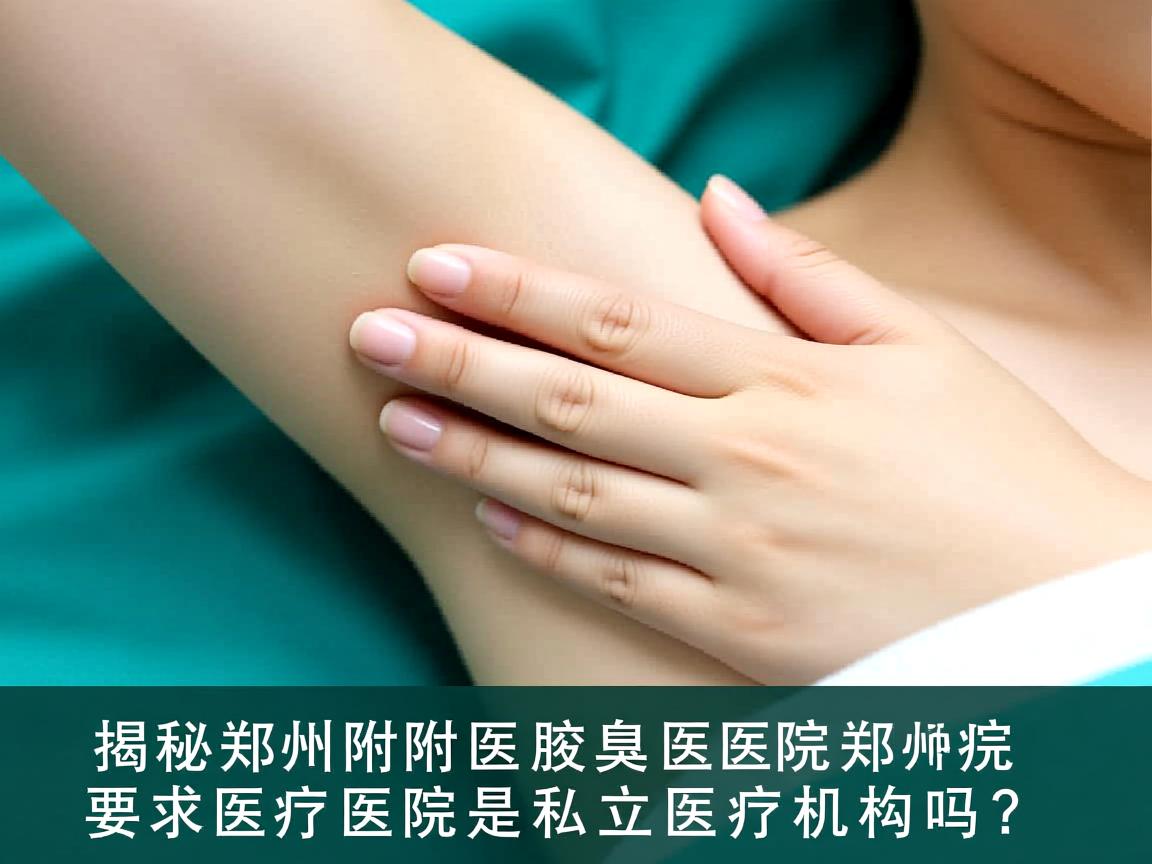 揭秘郑州附医腋臭医院，郑州附医腋臭医院是私立医疗机构吗？