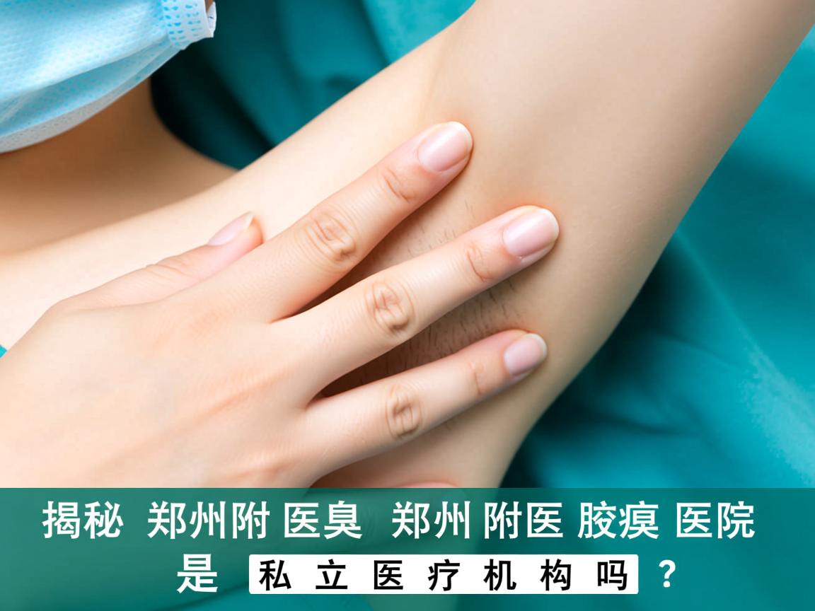 揭秘郑州附医腋臭医院，郑州附医腋臭医院是私立医疗机构吗？
