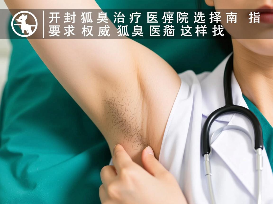 开封狐臭治疗医院选择指南，权威狐臭医生这样找