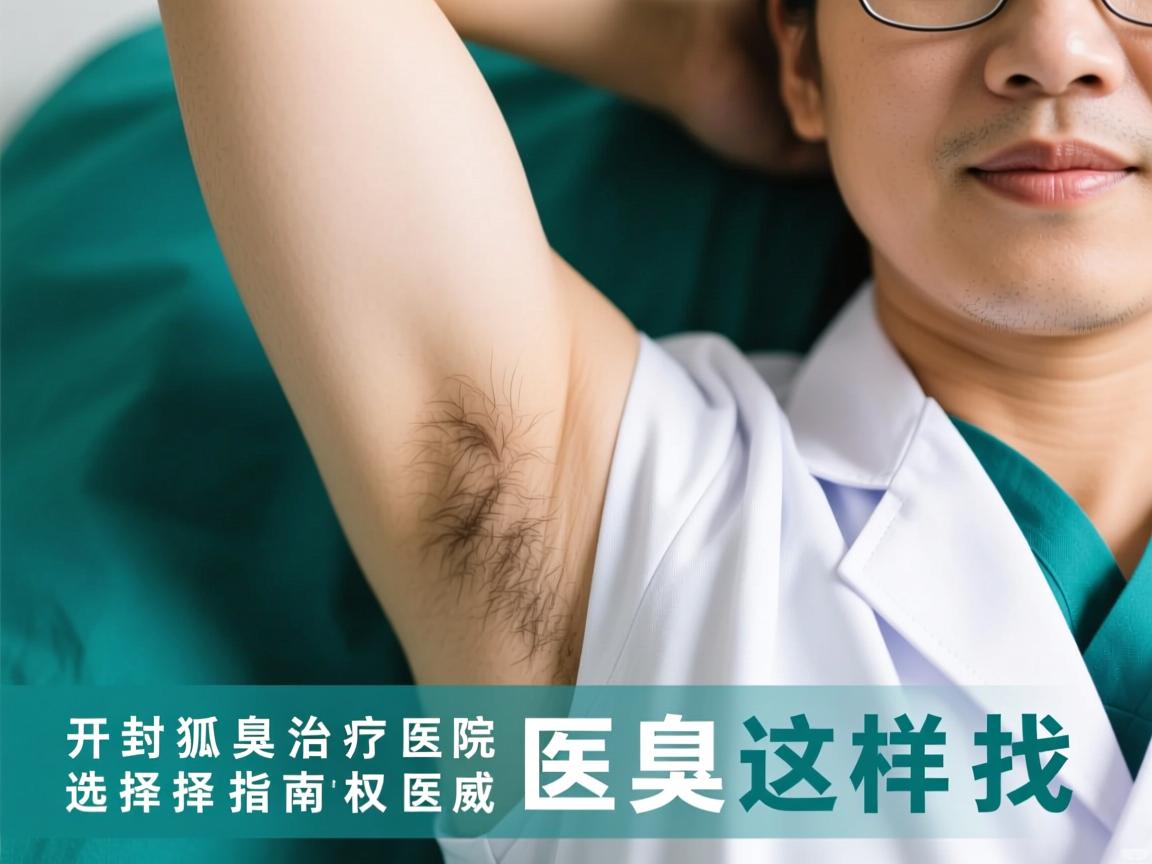 开封狐臭治疗医院选择指南，权威狐臭医生这样找