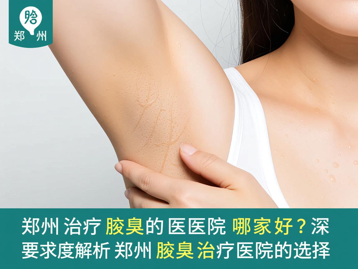 郑州治疗腋臭的医院哪家好？深度解析郑州腋臭治疗医院的选择