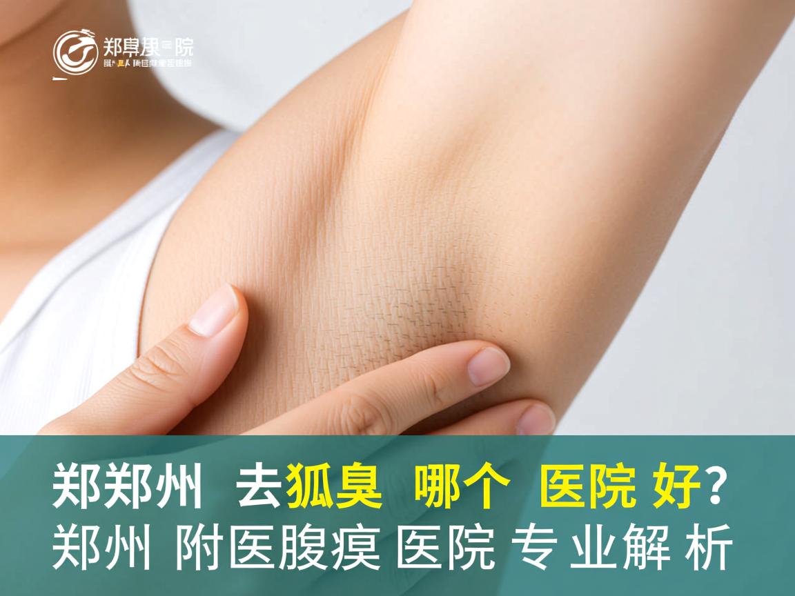 郑州去狐臭哪个医院好？郑州附医腋臭医院专业解析