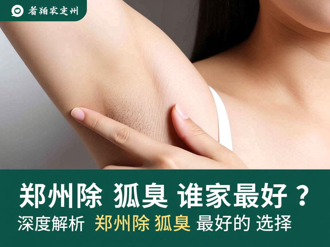 郑州除狐臭谁家最好？深度解析郑州除狐臭最好的选择