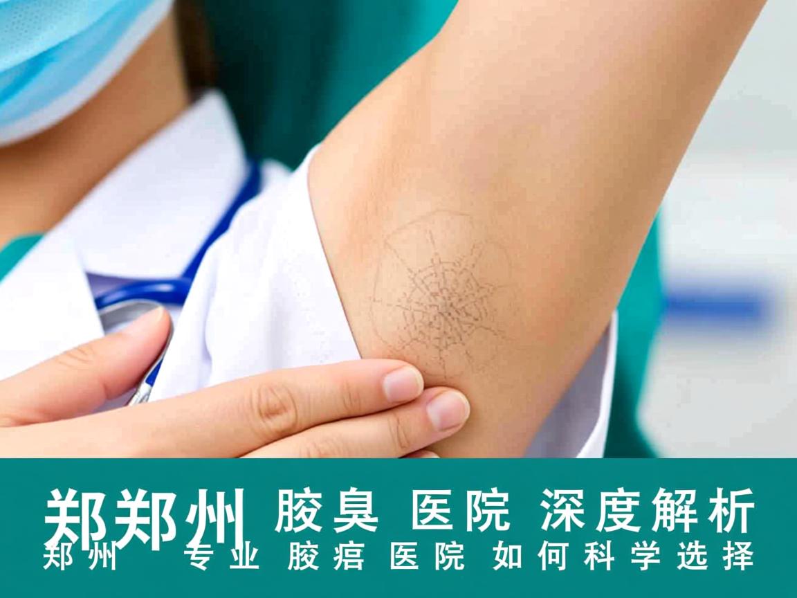 郑州腋臭医院深度解析，郑州专业腋臭医院如何科学选择