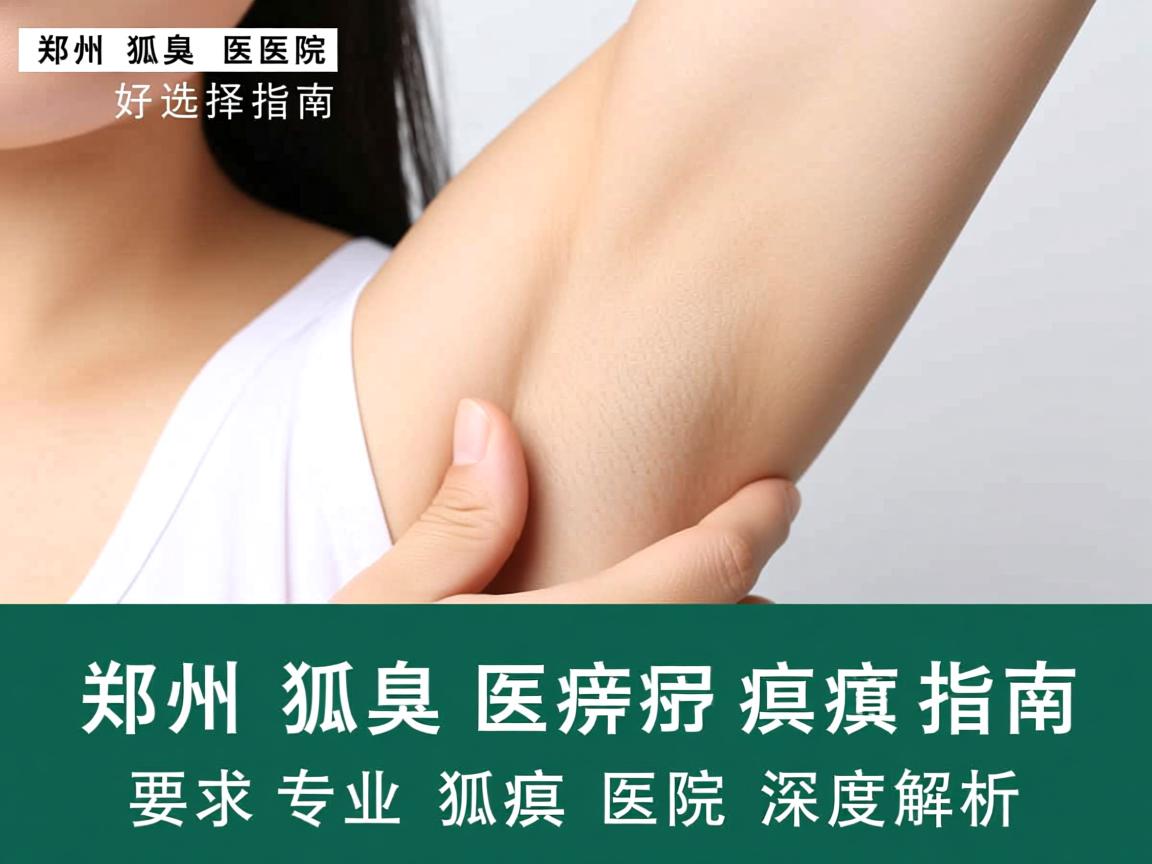 郑州狐臭医院好选择指南，郑州专业狐臭医院深度解析