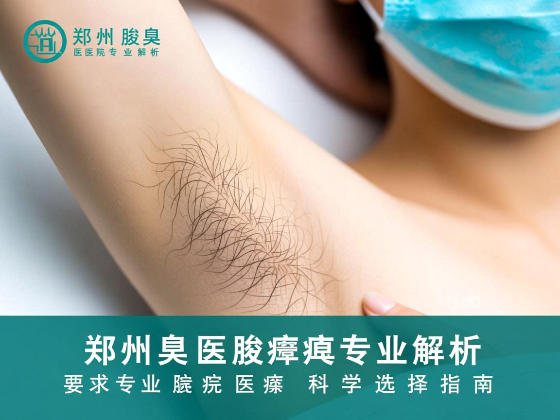郑州腋臭医院专业解析，郑州专业腋臭医院的科学选择指南