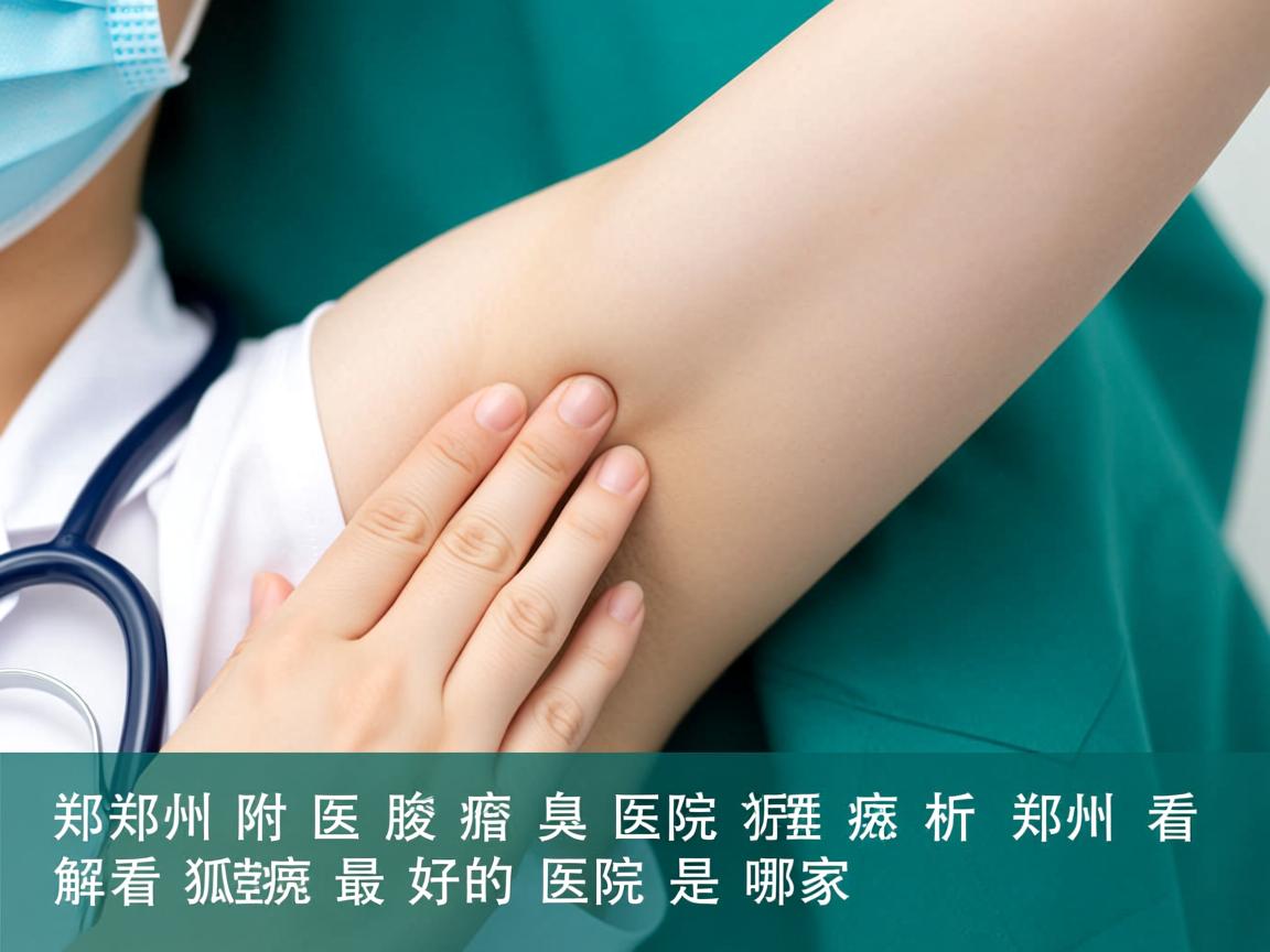 郑州附医腋臭医院解析，郑州看狐臭最好的医院是哪家