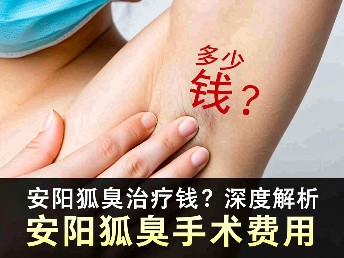 安阳狐臭治疗多少钱？深度解析安阳狐臭手术费用
