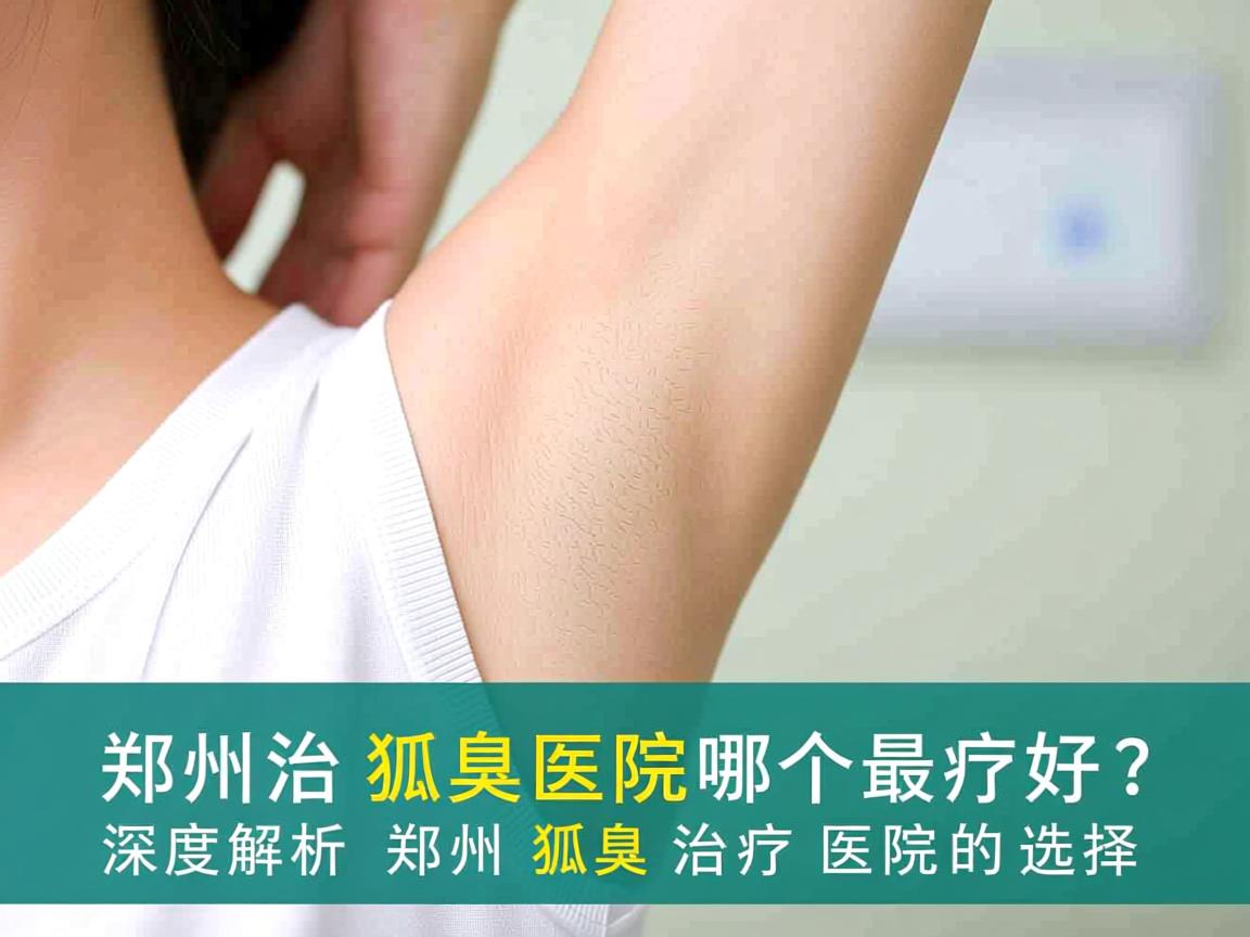 郑州治疗狐臭的医院哪个最好？深度解析郑州狐臭治疗医院的选择