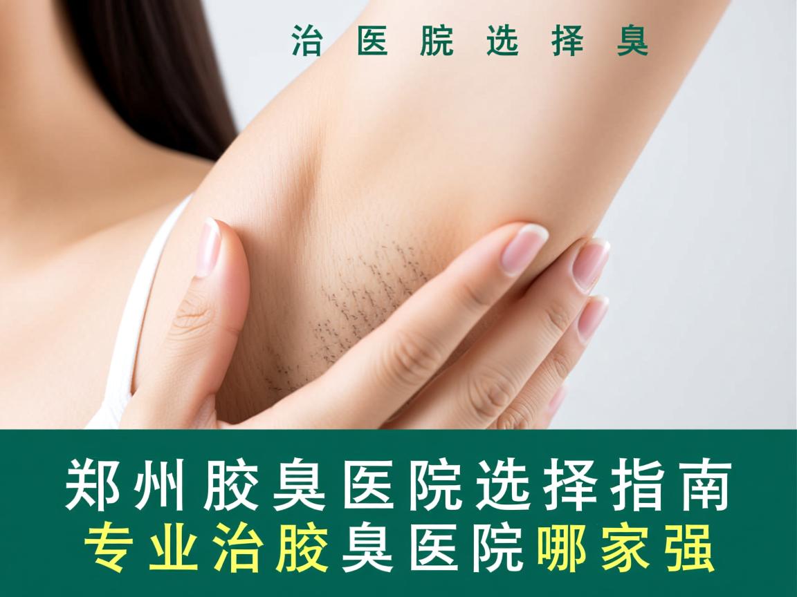 郑州治腋臭医院选择指南，专业治腋臭医院哪家强