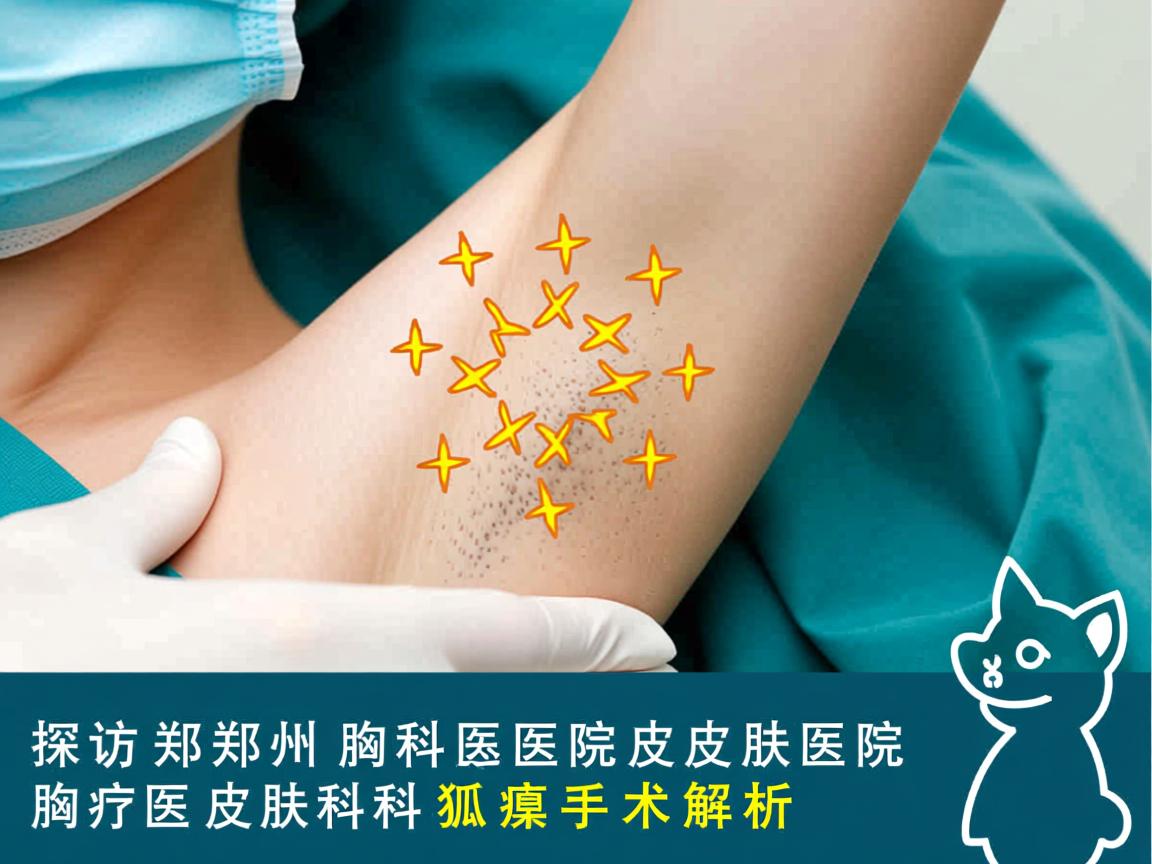 探访郑州胸科医院皮肤科，郑州胸科医院皮肤科的狐臭手术解析