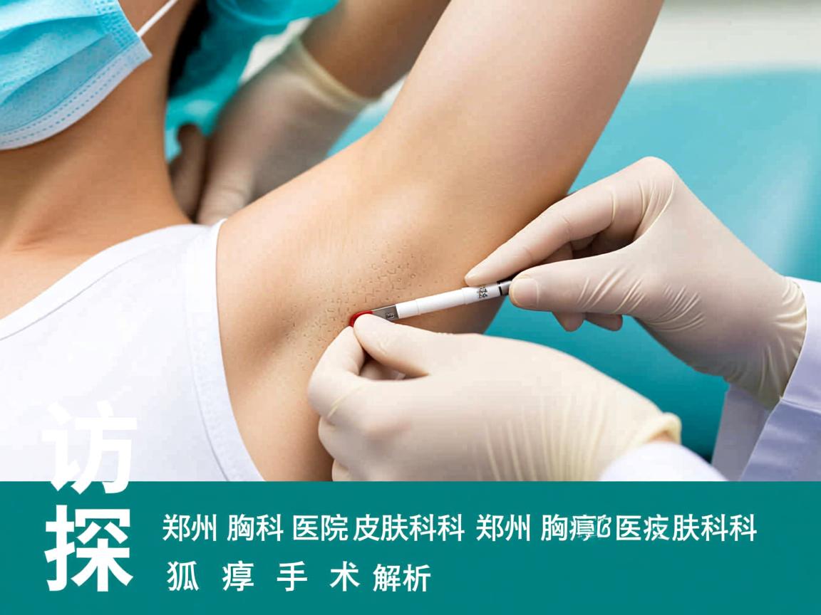 探访郑州胸科医院皮肤科，郑州胸科医院皮肤科的狐臭手术解析