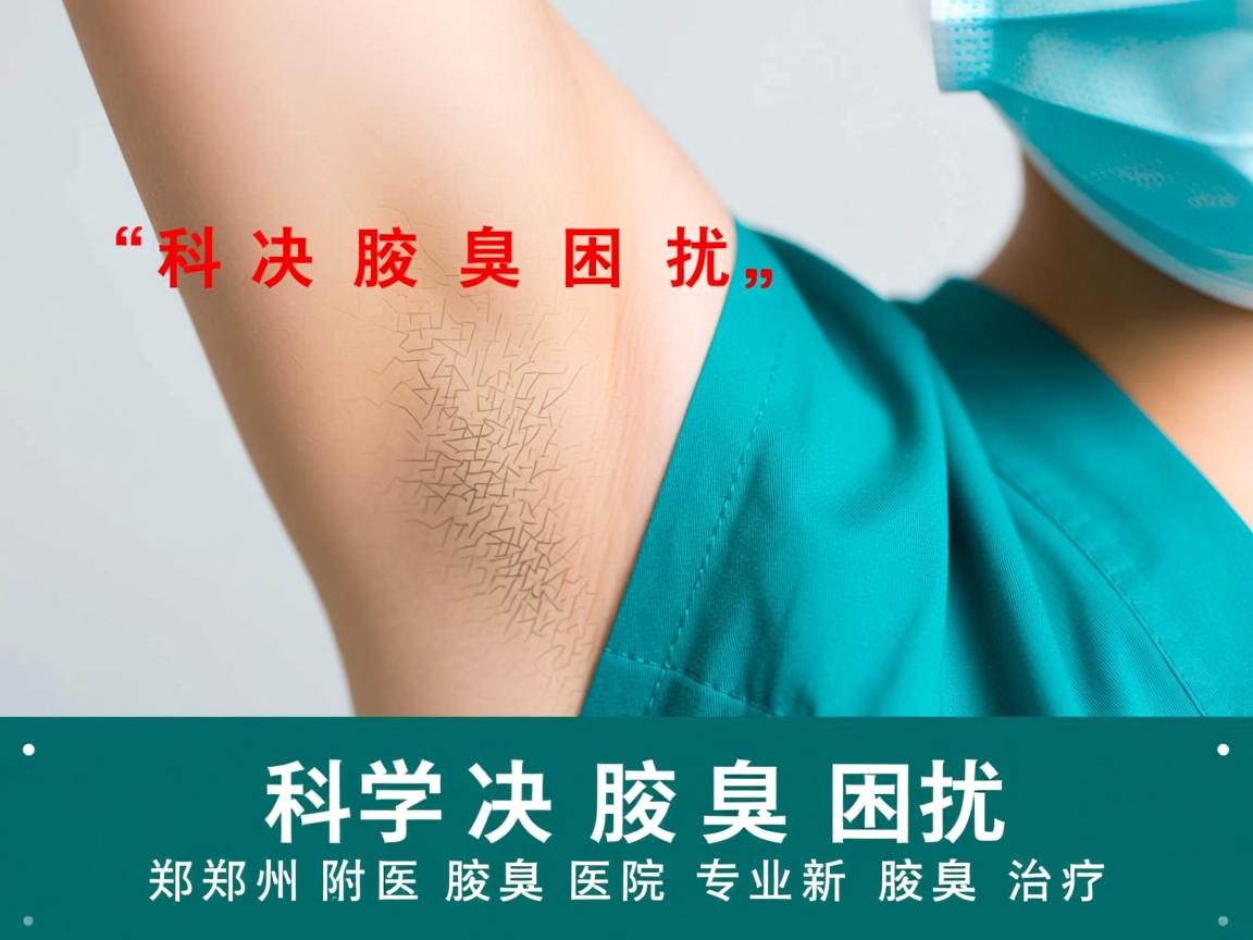 科学解决腋臭困扰，郑州附医腋臭医院专业解析腋臭治疗