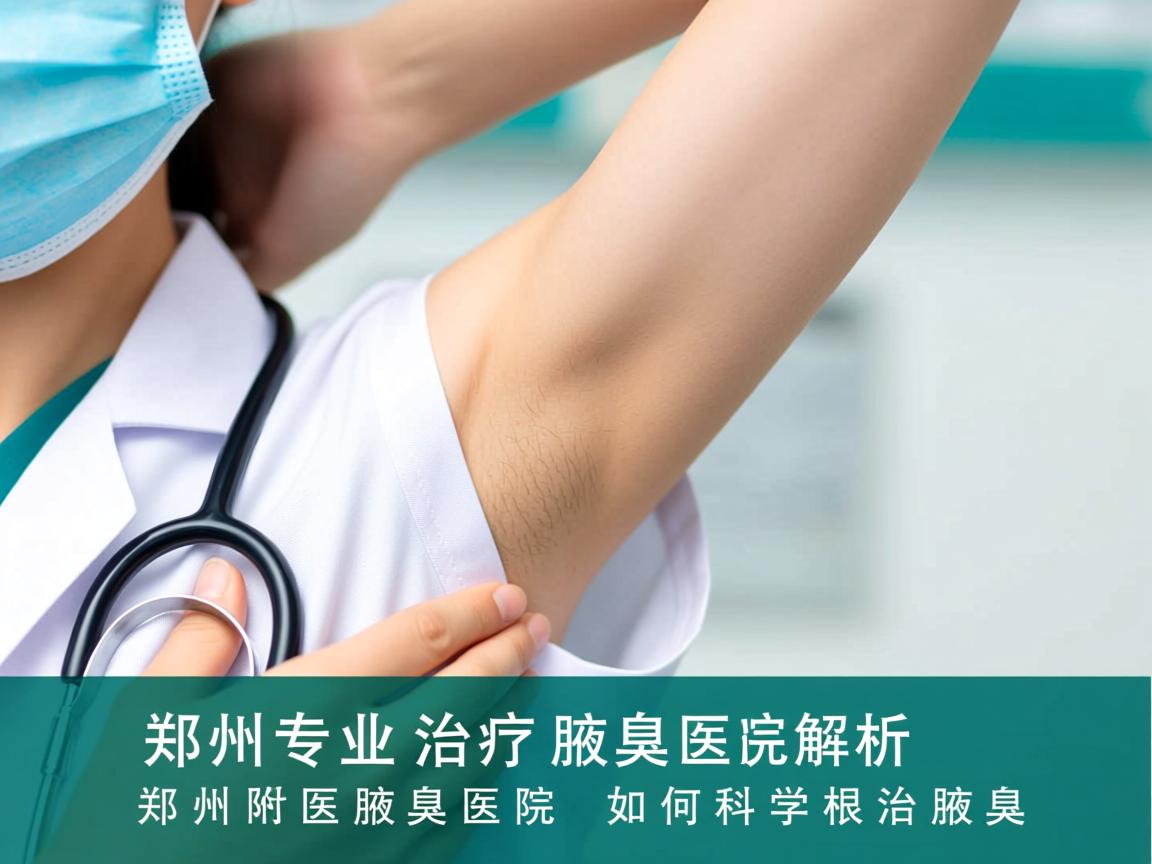 郑州专业治疗腋臭医院解析，郑州附医腋臭医院如何科学根治腋臭