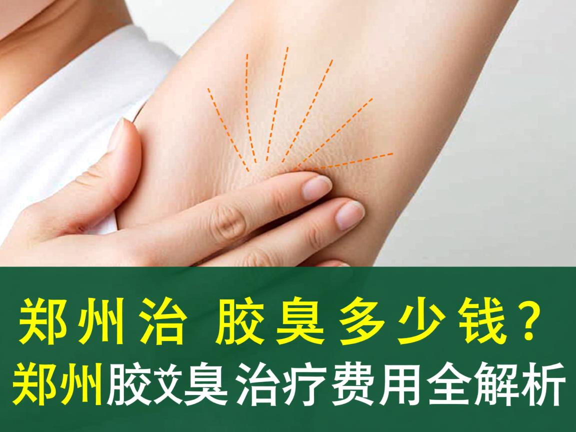 郑州治疗腋臭多少钱？郑州腋臭治疗费用全解析