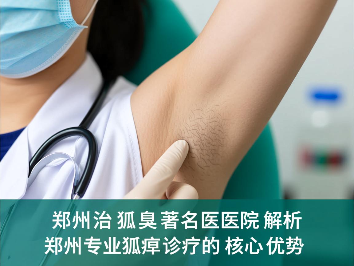 郑州治狐臭著名医院解析，郑州专业狐臭诊疗的核心优势
